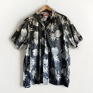 Robert‎ J Clancey RJC Hawaiian Shirt Mens XL Vintage Made in Hawaii